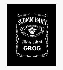 Scumm Bar's GROG Photographic Print