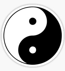 Yin Yang Sticker