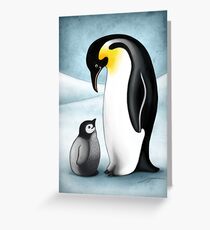 Penguins Greeting Card
