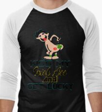 ★ټKiss My Irish Ass and Get Lucky Hilarious Clothing & Stickersټ★ Men's Baseball ¾ T-Shirt