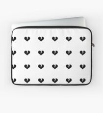 Funda para portátil Corazón negro roto
