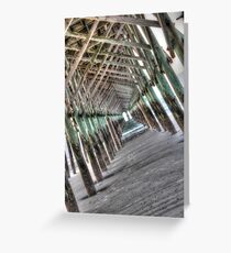 Folly Pier Greeting Card