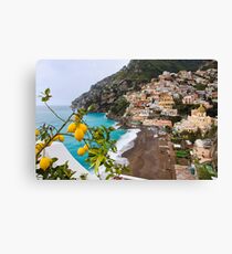 Positano Spring Scenic Canvas Print