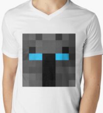 popularMMos Minecraft skin Men's V-Neck T-Shirt