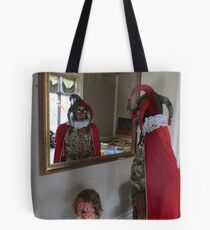 The Fool in the Mirror Tote Bag
