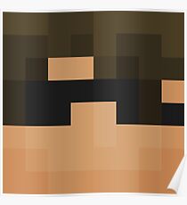 SkyDoesMinecraft Minecraft skin Poster