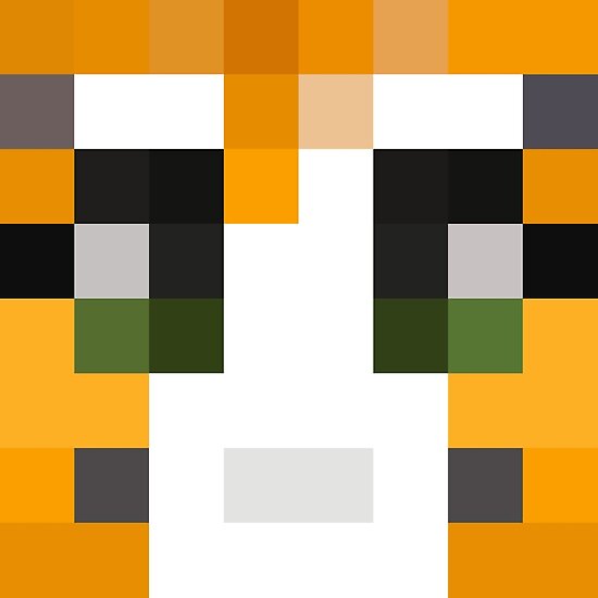 "Stampy Minecraft skin" Posters by youtubedesign  Redbubble