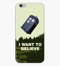 i want to believe iPhone-Hülle & Cover
