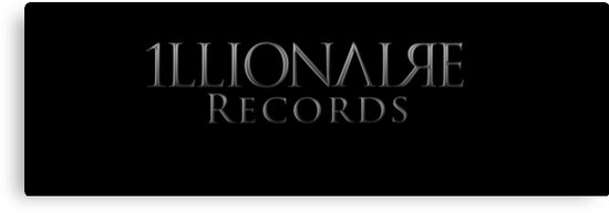 "Illionaire Records" Canvas Prints by Narahye | Redbubble