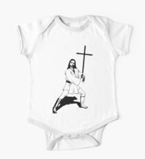 Jesus with Saber T-Shirt Short Sleeve Baby One-Piece