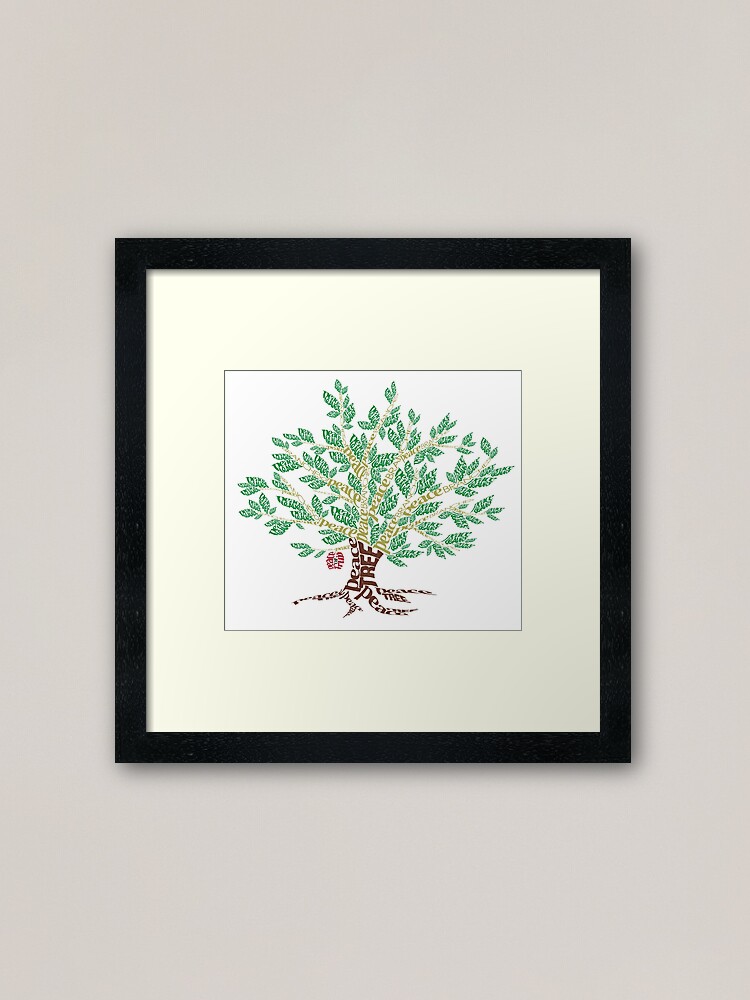 Alternate view of It's a Metaphor Framed Art Print