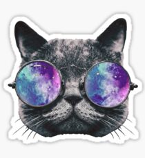 Pegatina Ojo de gato Galaxy