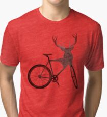 Stag Bike Tri-blend T-Shirt