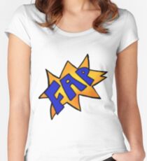 Comical Fap Women's Fitted Scoop T-Shirt