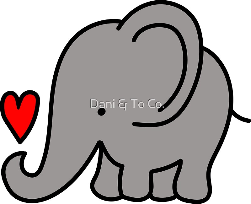 Elephant: Stickers | Redbubble