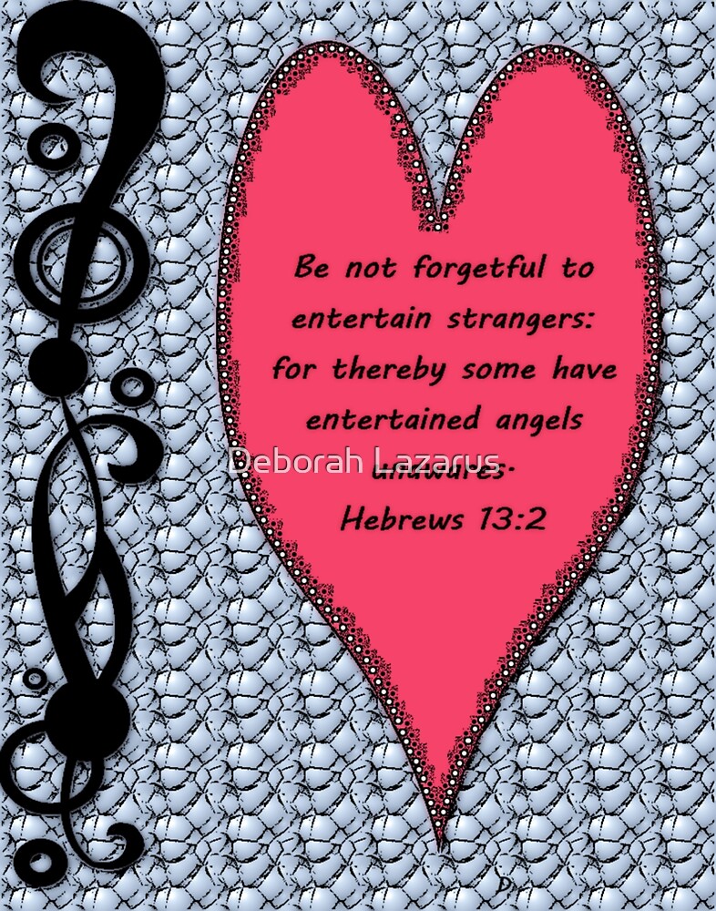 "My Favorite Bible Verse" by Deborah Lazarus Redbubble