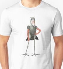 Posing Shoebill Unisex T-Shirt