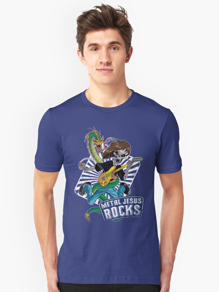 Alternate view of Rock n Roll Destroyer - MJR Slim Fit T-Shirt