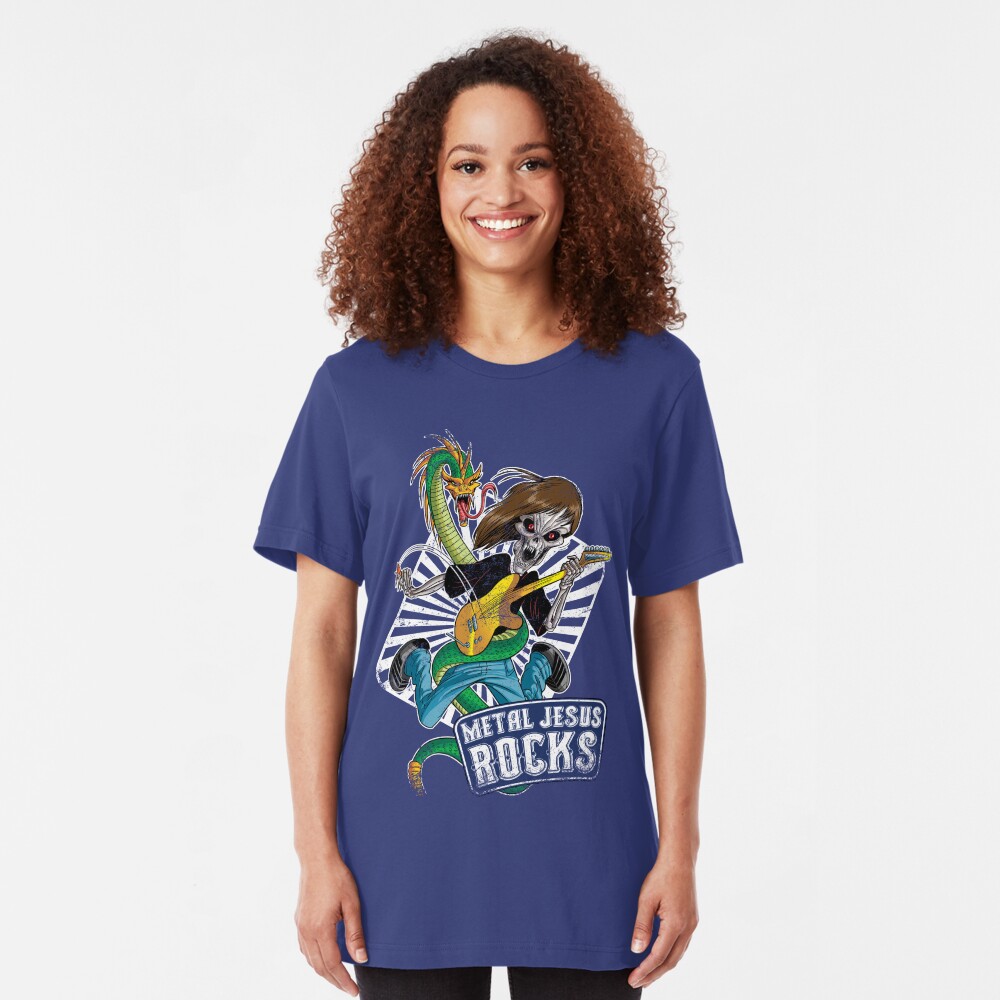 Rock n Roll Destroyer - MJR Slim Fit T-Shirt