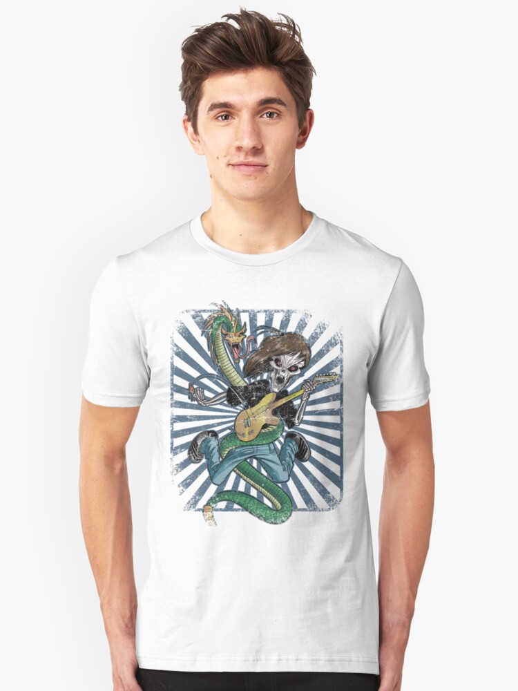 Alternate view of Rock n Roll Destroyer Slim Fit T-Shirt