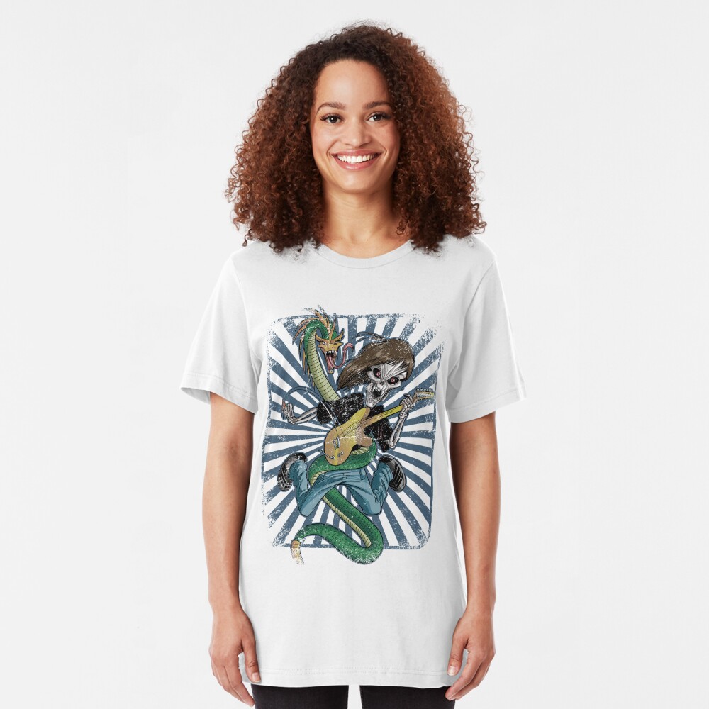 Rock n Roll Destroyer Slim Fit T-Shirt