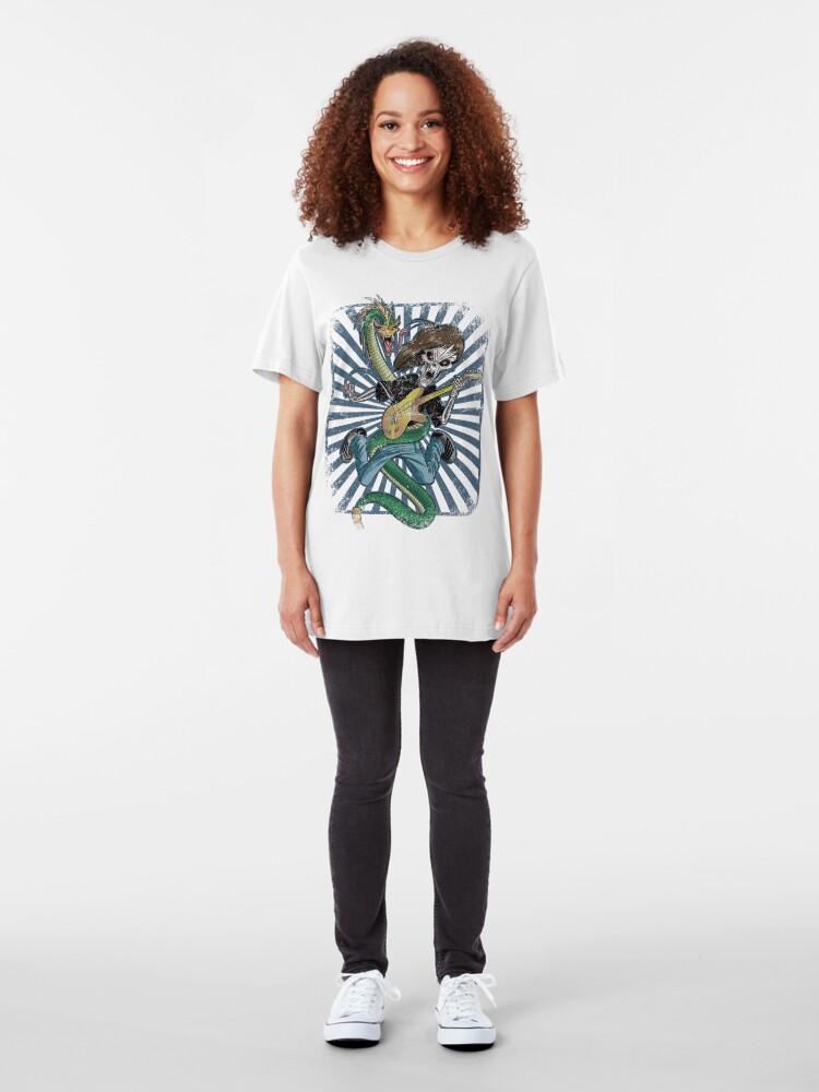 Alternate view of Rock n Roll Destroyer Slim Fit T-Shirt