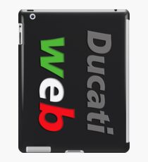 Ducati Web Support us iPad Case/Skin