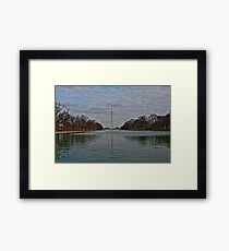Washington Monument Framed Print