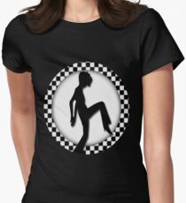 ♥•.¸¸.ஐCHECKIN IN TEE SHIRT ♥•.¸¸.ஐ Women's Fitted T-Shirt