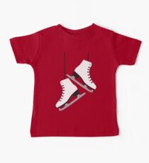 White female Skates Baby Tee