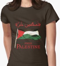 Free Palestine 2013 t shirts, stickers and cases Women's Fitted T-Shirt
