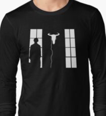 Bored silhouette Long Sleeve T-Shirt