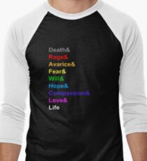 Power Rings Men's Baseball ¾ T-Shirt