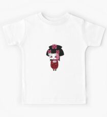 Chibi Lady Aka Kids Tee