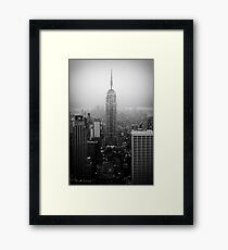 The Empire State Building, New York City Framed Print
