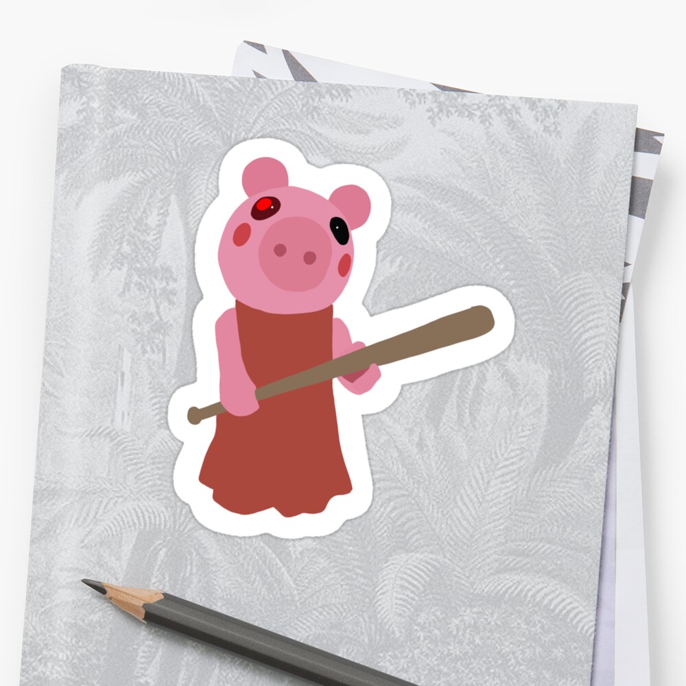 Roblox Piggy Sticker By Leila052507 Redbubble