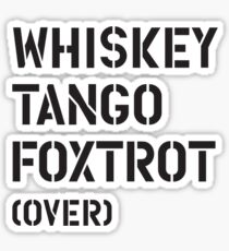 WTF (over) Sticker