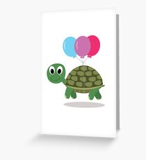 Tortoise Grußkarte