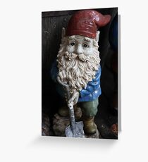 "Digger" The Gnome Greeting Card