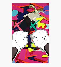 Kaws Paws Photographic Print