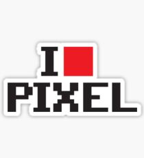 I love pixel Sticker