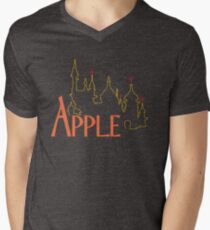 Apple Men's V-Neck T-Shirt