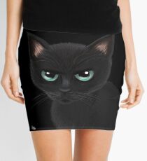 Angry cat Mini Skirt