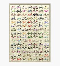 Bikes Photographic Print