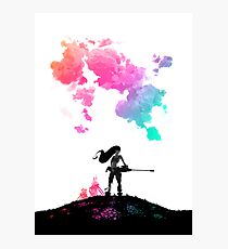 Rainbow Girl Photographic Print