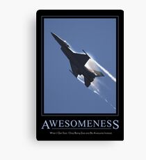 Awesomeness Canvas Print