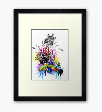 I think my head blew up Framed Print