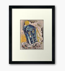 Time Lord Framed Print