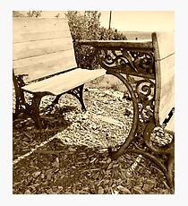 Schoolhouse Desks Photographic Print