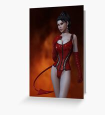 Evil Intent Greeting Card